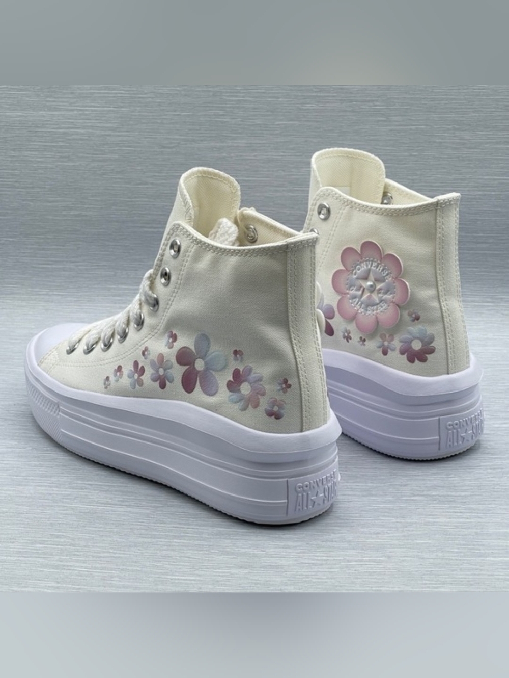 *NOT FOR SALE* NEW Converse CTAS ☆ Gradient Flowers Move High-Tops W/9 ☆☆☆